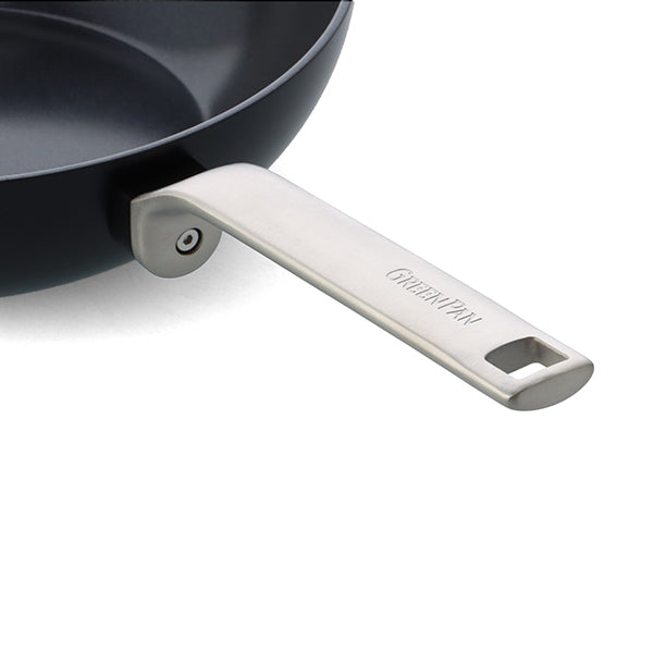 Poêle aluminium antiadhésive noire 24 cm Evolution Green pan - Mathon - 4