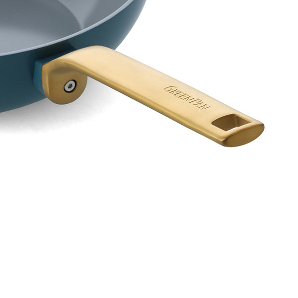Poêle aluminium antiadhésive bleu 28 cm Evolution Green pan - Mathon - 4