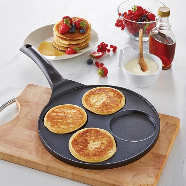 Poêle 4 blinis ou pancakes à induction 26,5 cm Mathon - Mathon - 1