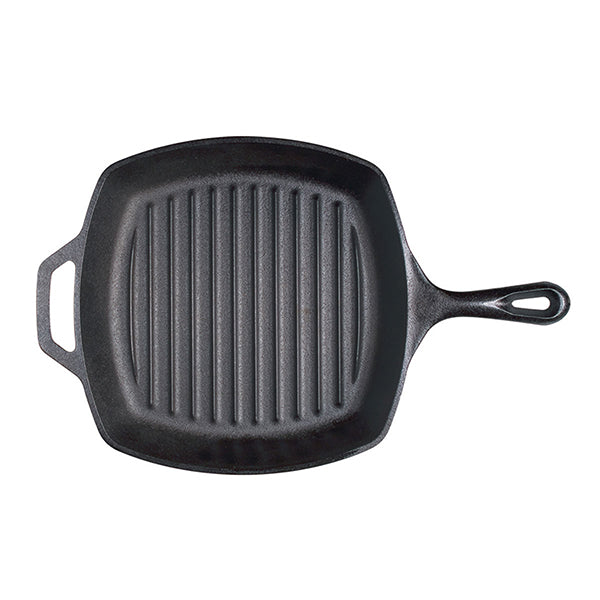 Poêle grill carrée en fonte naturelle 27 cm Lodge - Mathon - 3