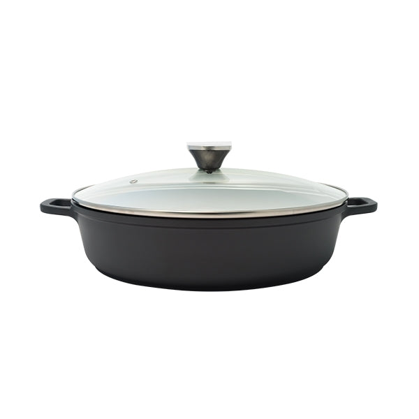 Mijoteuse basse 32 cm avec Couvercle Baumalu - Mathon