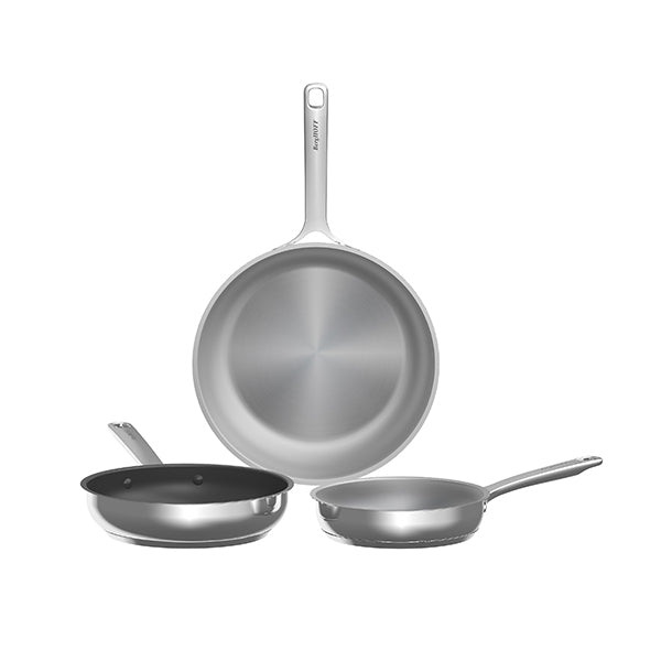 Set de 3 poêles Helix 20, 24 et 28 cm  Berghoff - Mathon - 1