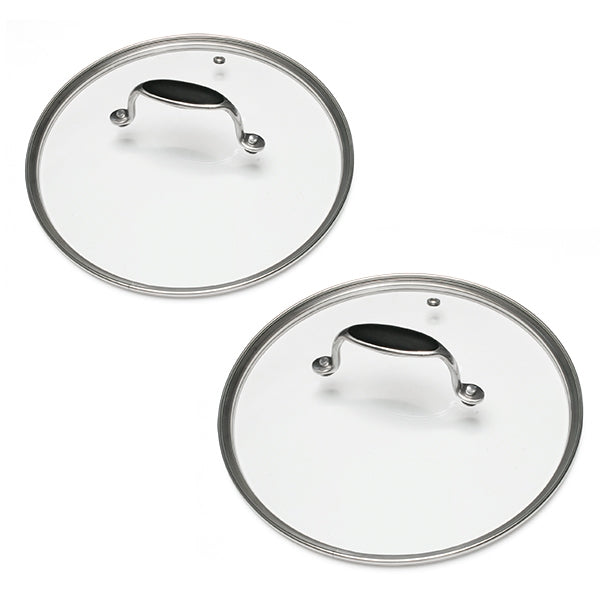 Lot de 2 couvercles en verre Excell