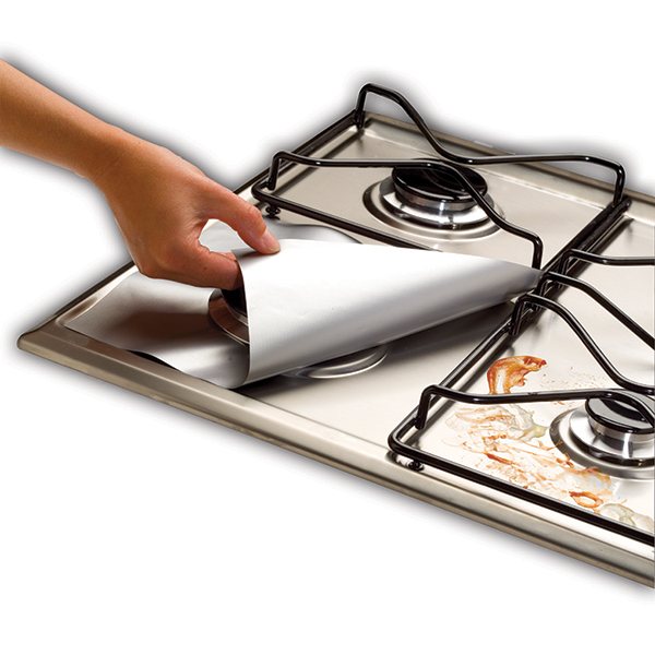 Set de 4 feuilles de protection pour plaques gaz NoStik - Mathon