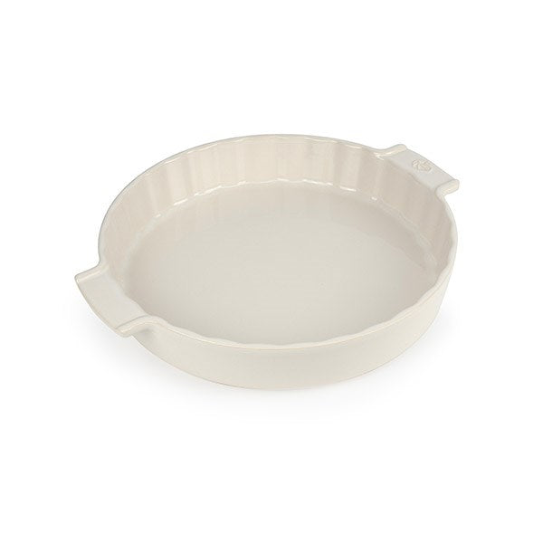 Tourtière céramique Appolia écru 28 cm Peugeot - Mathon - 1