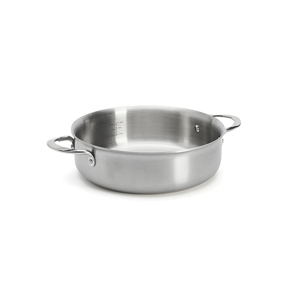 Sautoir droit tout inox Alchimy 24 cm De Buyer - Mathon - 1