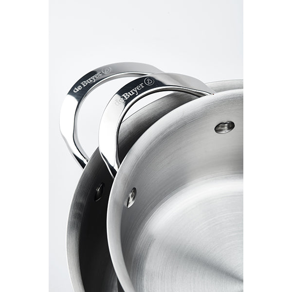 Sautoir droit tout inox Alchimy 24 cm De Buyer - Mathon - 5