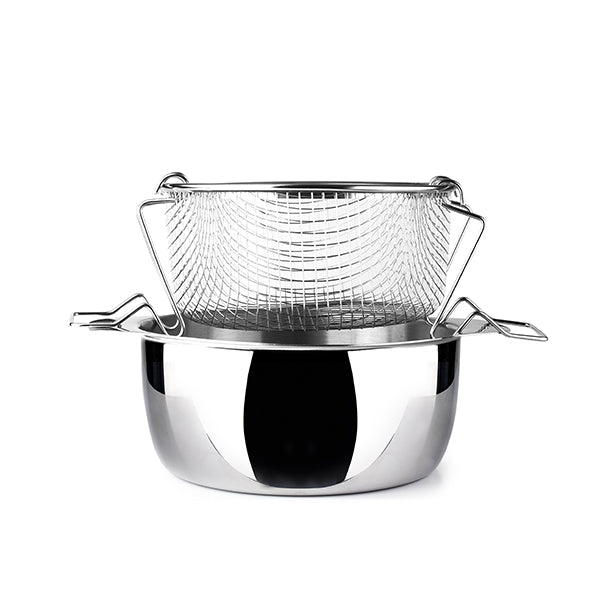 Friteuse avec panier et couvercle 20 cm  Ibili - Mathon - 2