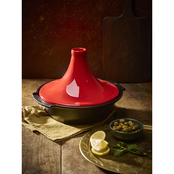 Plat à tajine Atlas 30 cm rouge  Peugeot - Mathon - 2