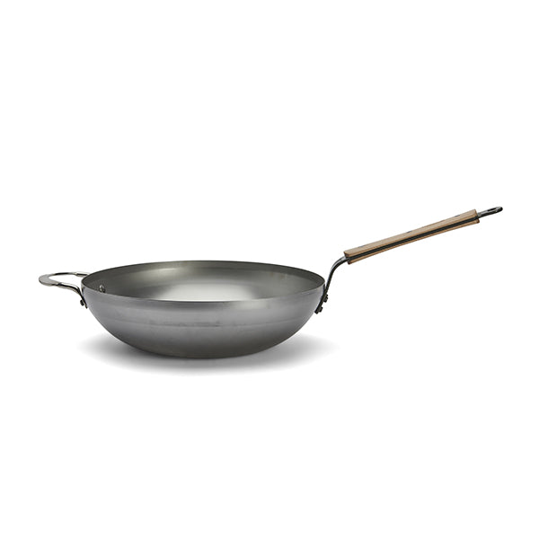 Wok acier Minéral B Bois 32 cm De Buyer - Mathon - 2