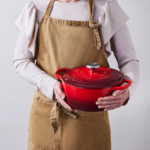 Cocotte fonte rond 26 cm cerise Le Creuset - Mathon - 6