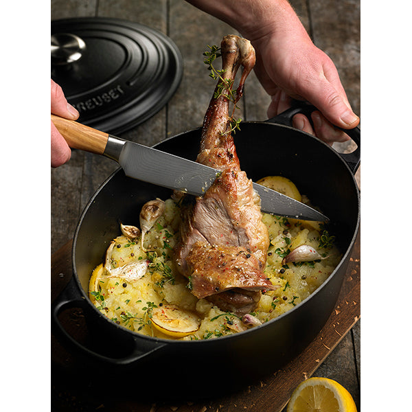 Cocotte fonte ovale 27 cm noir Le Creuset - Mathon - 2