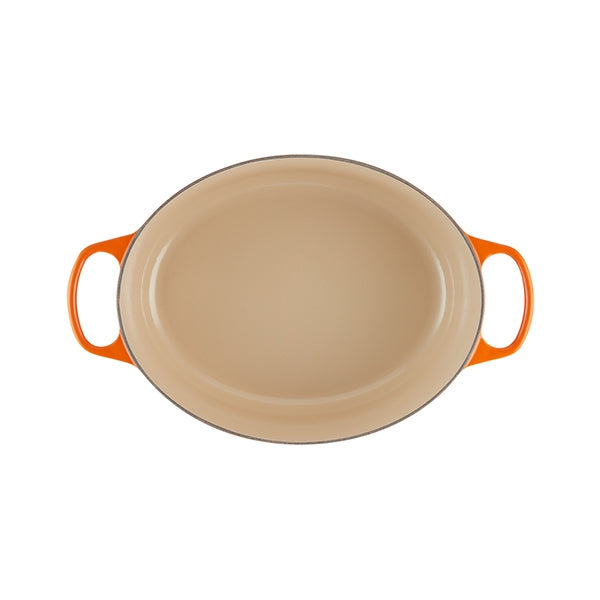 Cocotte fonte ovale volcanique 29 cm Le Creuset - Mathon - 2