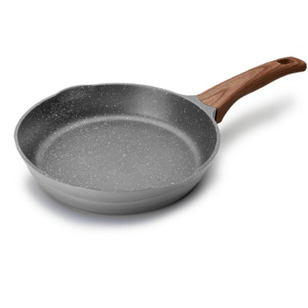 Poêle Stilo avec poignée imitation bois 24 cm Lacor - Mathon