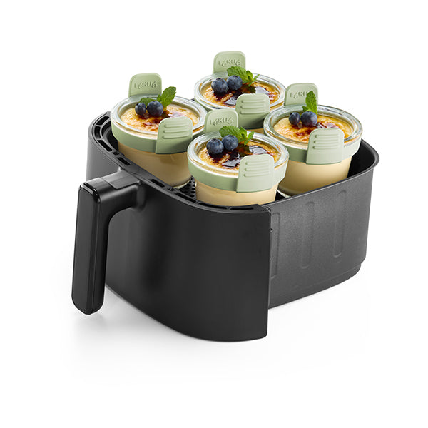 Set de 4 mini-tasses en verre pour friteuse à air chaud Lékué - Mathon - 2
