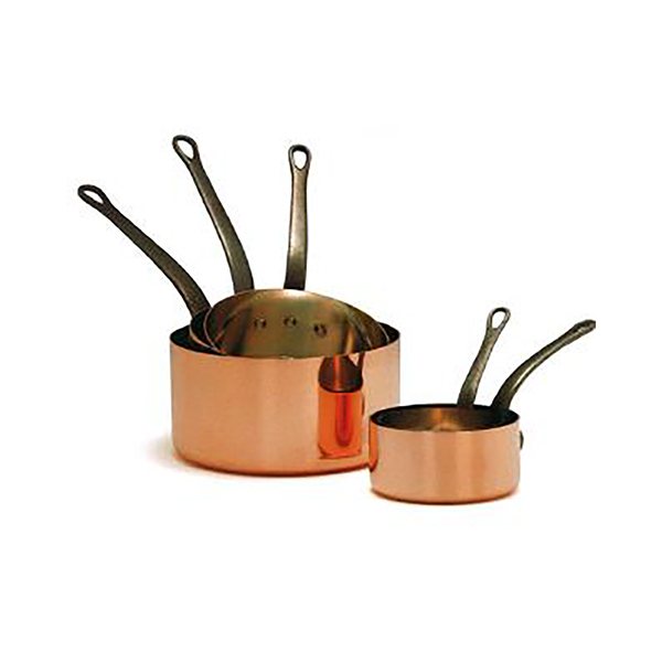 Casserole en cuivre massif 20 cm Baumalu - Mathon - 2