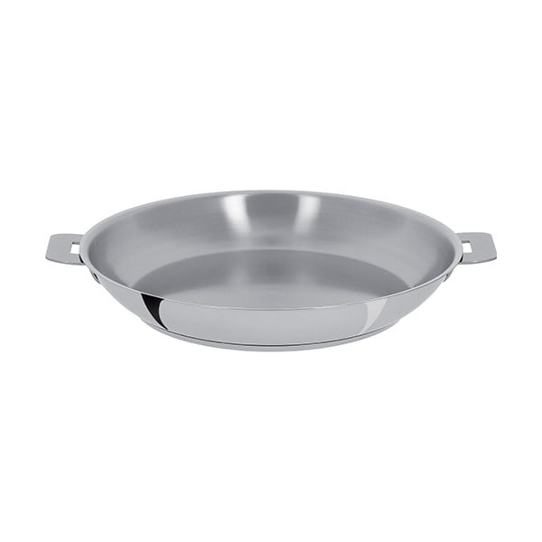Poêle tout inox Mutine sans manche 30 cm Cristel - Mathon - 1