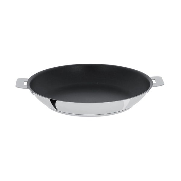 Poêle inox antiadhérente Mutine sans manche 30 cm Cristel - Mathon - 1