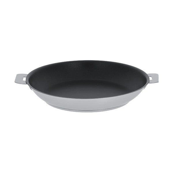 Poêle inox antiadhérente Strate sans manche 30 cm Cristel - Mathon - 1