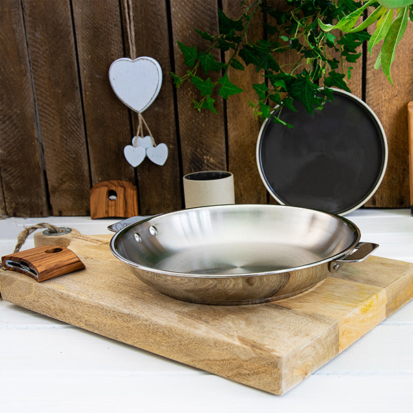 Poêle tout inox Casteline sans manche 30 cm Cristel - Mathon - 4