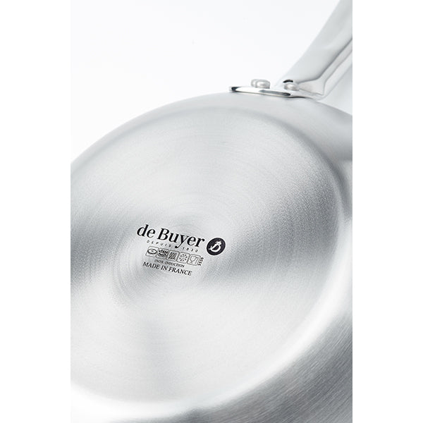 Lot 3 poêles tout inox Alchimy 20, 24 et 28 cm De Buyer - Mathon - 3