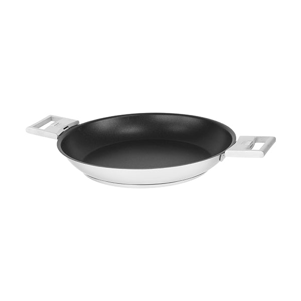 Poêle inox antiadhérente Strate sans manche 24 cm Cristel - Mathon - 4
