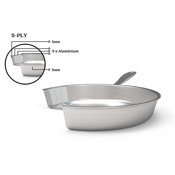 Poêle multiply tout inox Maestro 24 cm Beka - Mathon - 2