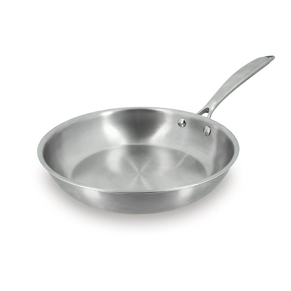 Poêle tout inox Triply 24 cm Menastyl - Mathon - 1