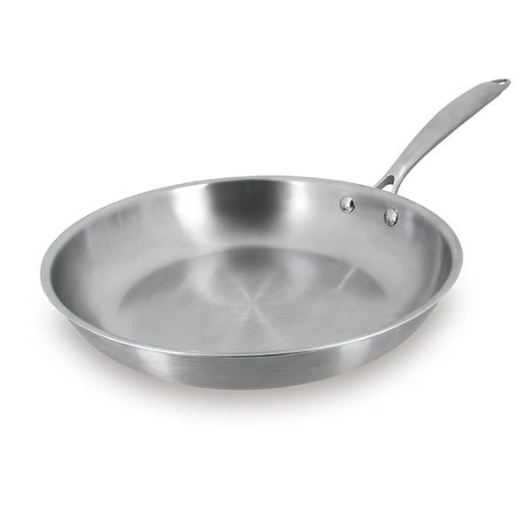 Poêle tout inox Triply 28 cm Menastyl - Mathon - 1