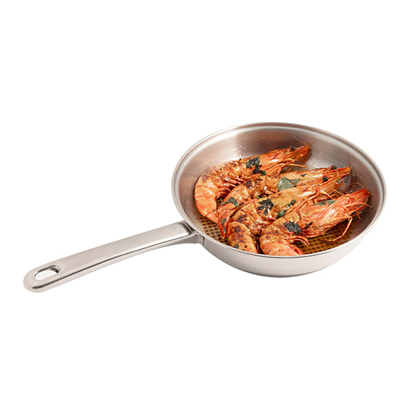 Poêle tout inox avec fond grill 20 cm Artame - Mathon - 6