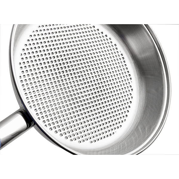 Poêle tout inox avec fond grill 28 cm Artame - Mathon - 5