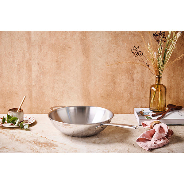 Poêle wok multiply tout inox Maestro 30 cm Beka - Mathon - 4