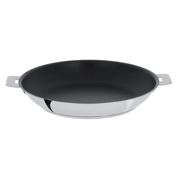 Poêle inox antiadhérente Mutine sans manche 24 cm Cristel - Mathon - 1