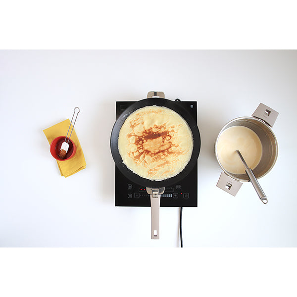 Poêle à crêpes inox antiadhérente Mutine sans manche 26 cm Cristel - Mathon - 4