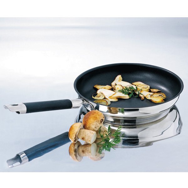 Poêle antiadhésive inox Rapid Cook 24 cm Mathon - Mathon - 2