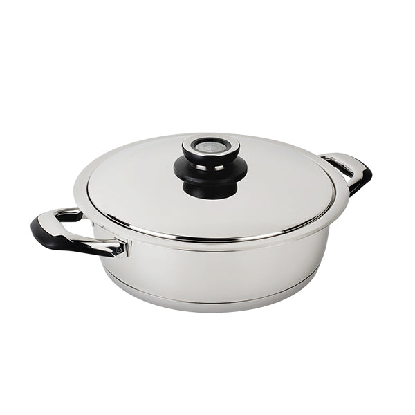 Sauteuse basse température 28 cm 5,5 L Ecovitam - Mathon - 1