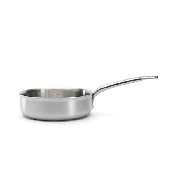 Sauteuse bord droit tout inox Alchimy 24 cm De Buyer - Mathon - 2
