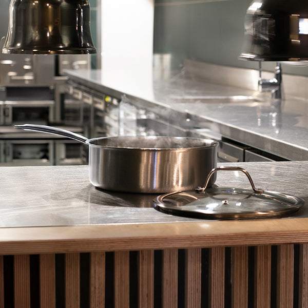 Lot wok 28 cm et sauteuse 24 cm tout inox Triply Menastyl - Mathon - 3