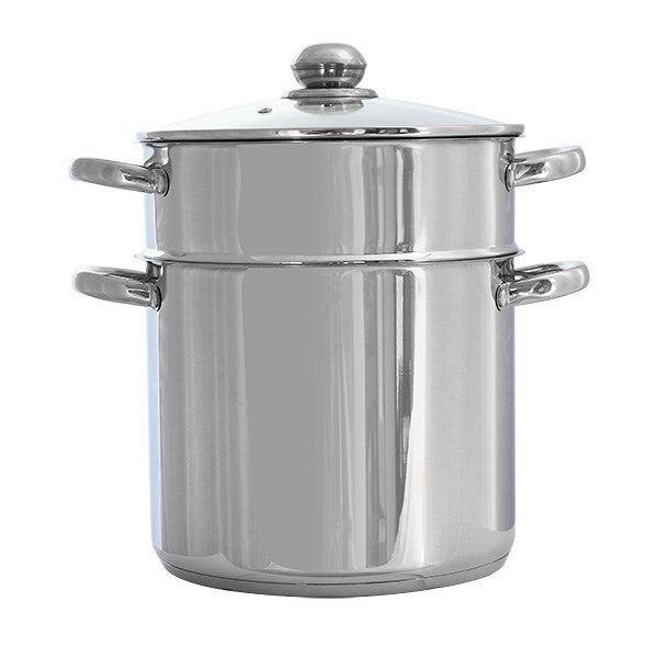 Couscoussier en inox 24 cm 9 L Baumalu - Mathon