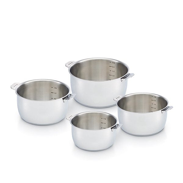 Set de 4 casseroles Select 14 16 18 20 cm Beka - Mathon - 1