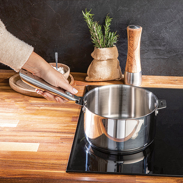 Casserole inox Clips’Inox sans manche 20 cm Mathon - Mathon - 4
