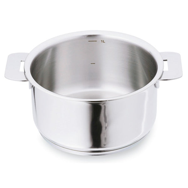 Casserole inox Casteline sans manche 14 cm Cristel - Mathon - 2