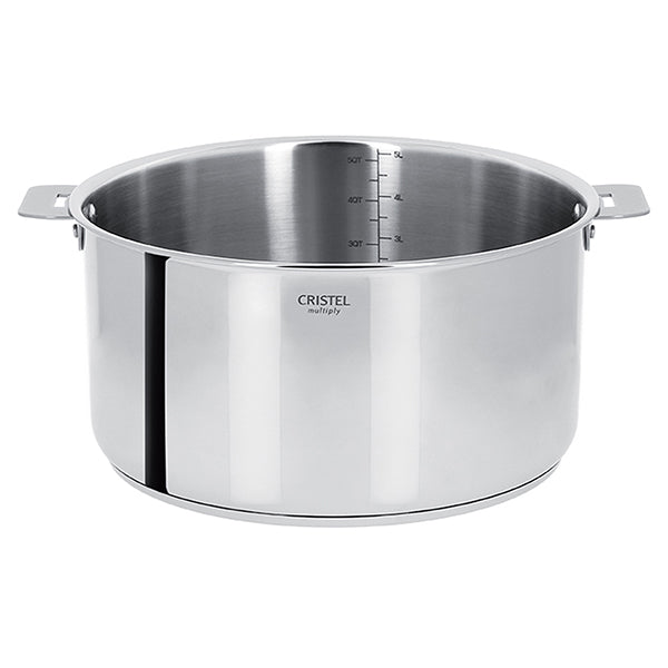 Casserole inox Casteline sans manche 14 cm Cristel - Mathon - 1