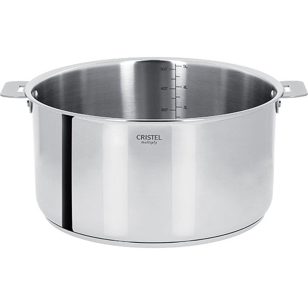 Casserole inox Casteline sans manche 16 cm Cristel - Mathon - 1