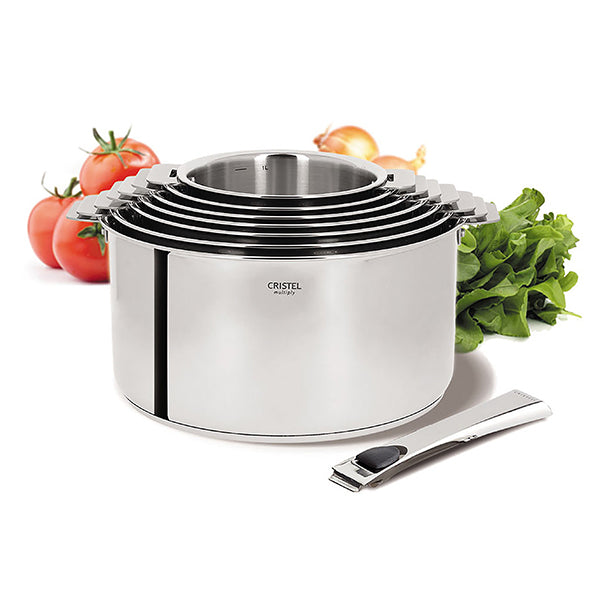 Faitout inox Casteline sans manche 24 cm Cristel - Mathon - 7