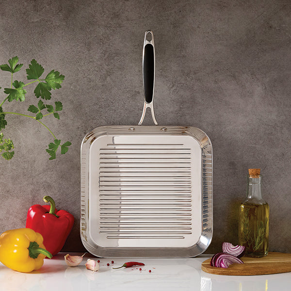 Grill carré tout inox Excell
