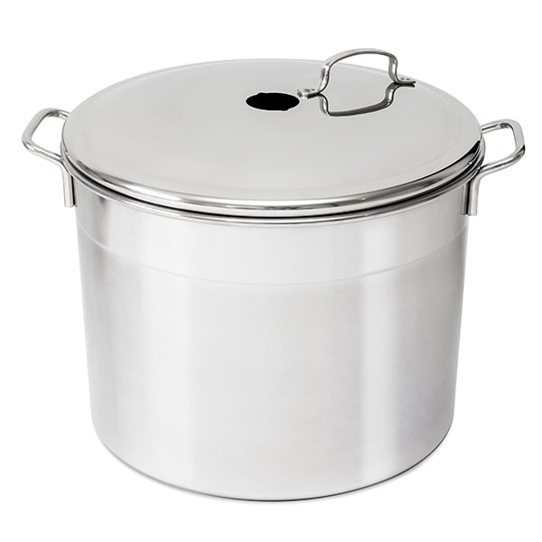 Lot bouilleur en inox 6 bocaux 24 L Guillouard et thermomètre digital à déclenchement automatique avec tige inox 25 cm Nogent - Mathon - 2