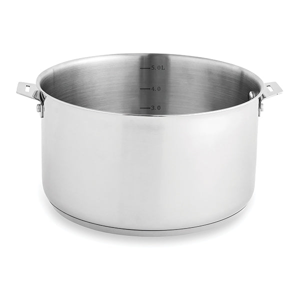 Faitout tout inox Clips’Inox sans manche 24 cm 5,9 L Mathon - Mathon - 1