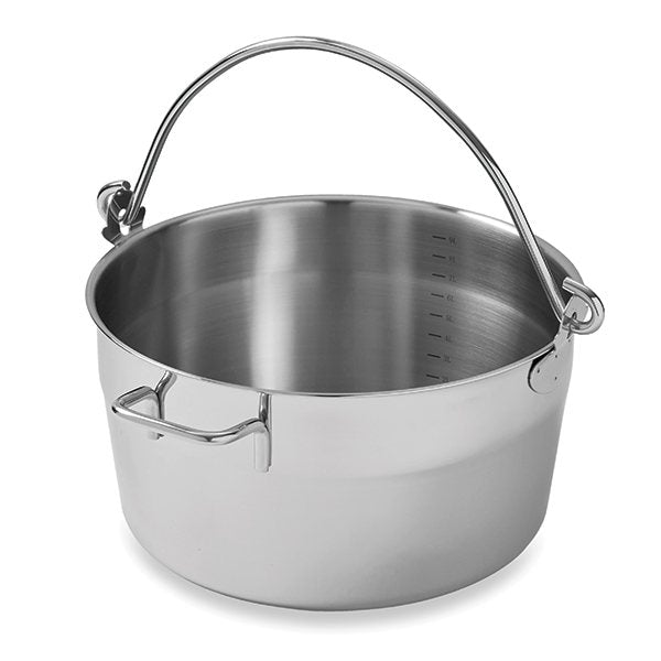 Marmite à crustacés - Bassine à confiture inox 30 cm Mathon - Mathon - 2