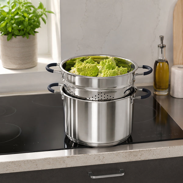 Passoire multifonction en inox Rapid Cook 26 cm Mathon - Mathon - 3